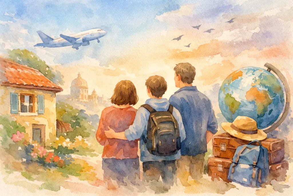 Soggiorno linguistico in famiglia ospitante