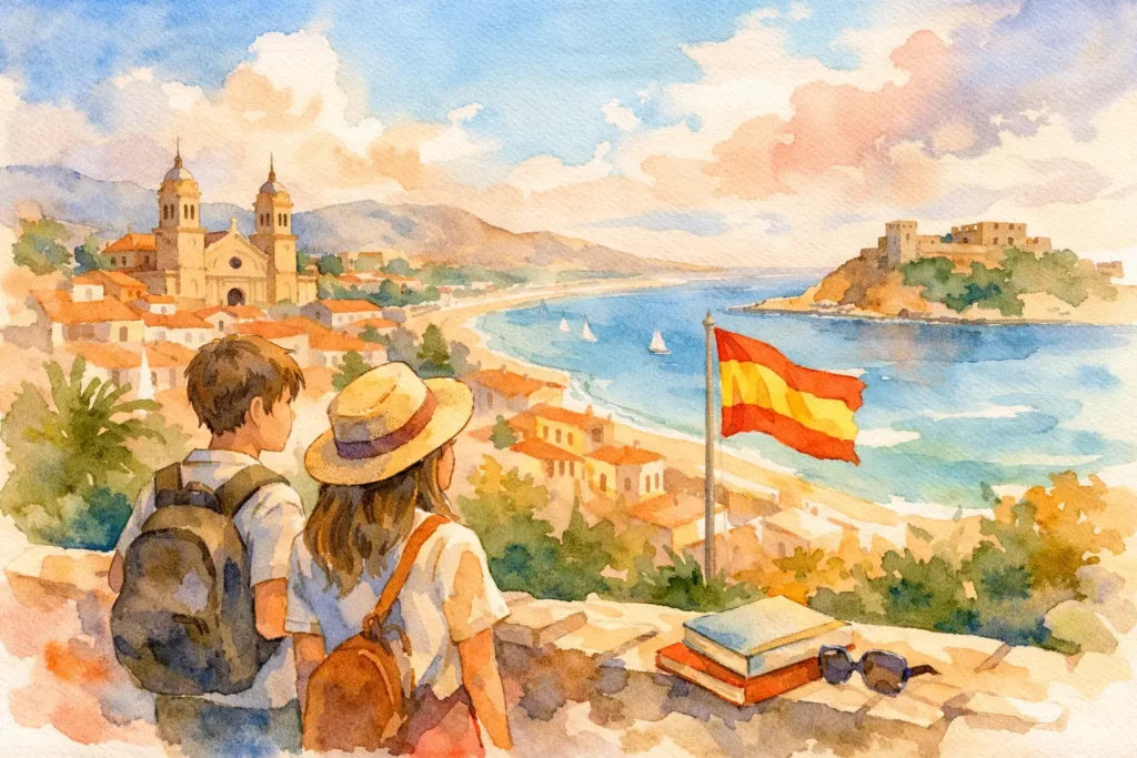 Vacanza studio di spagnolo per adolescenti in Spagna